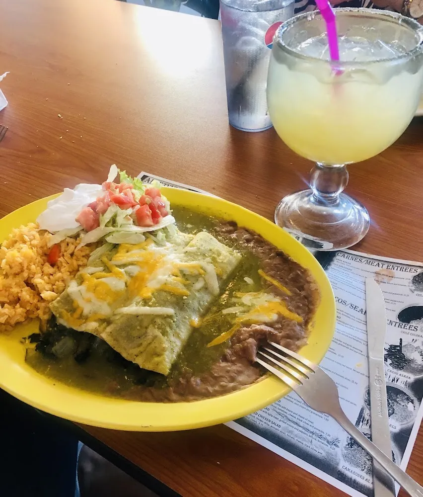 Shrimp Chimichanga